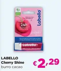 Acqua & Sapone LABELLO Cherry Shine burro cacao offerta