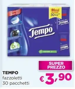 Acqua & Sapone TEMPO fazzoletti 30 pacchetti offerta