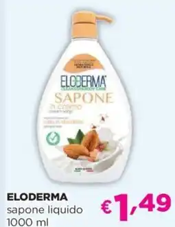 Acqua & Sapone ELODERMA sapone liquido 1000 ml offerta