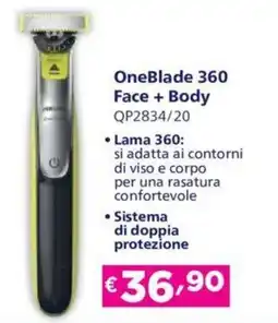 Acqua & Sapone OneBlade 360 Face + Body offerta