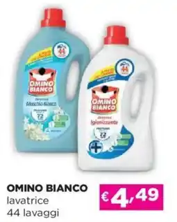 Acqua & Sapone OMINO BIANCO lavatrice 44 lavaggi offerta