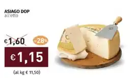 Prezzemolo e Vitale ASIAGO DOP all'etto offerta