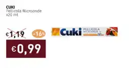Prezzemolo e Vitale CUKI Pellicola Microonde x20 mt offerta