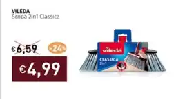 VILEDA Scopa 2in1 Classica