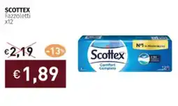 Prezzemolo e Vitale SCOTTEX Fazzoletti x12 offerta