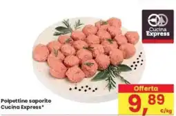 Eurospar Polpettine saporite Cucina Express offerta