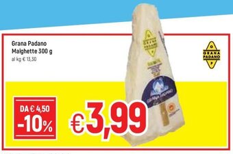 Famila Grana Padano Malghette 300g offerta