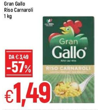 Famila Gran Gallo Riso Carnaroli 1kg offerta