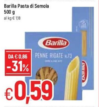 Famila Barilla Pasta di Semola 500g offerta