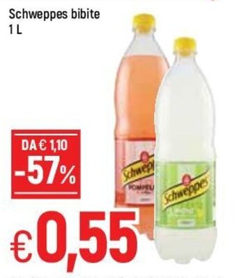 Famila Schweppes bibite 1l offerta