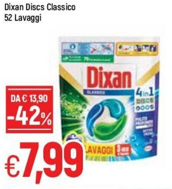Famila Dixan Discs Classico 52 Lavaggi offerta