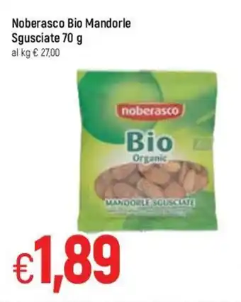 Famila Noberasco Bio Mandorle Sgusciate 70g offerta