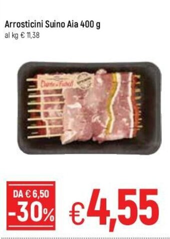 Famila Arrosticini Suino Aia 400g offerta