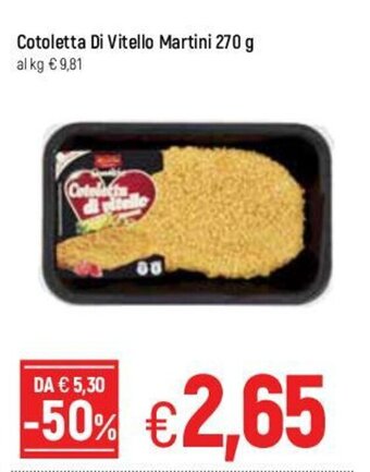 Famila Cotoletta Di Vitello Martini 270g offerta