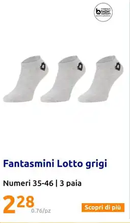 Fantasmini Lotto grigi