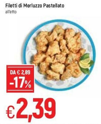 Famila Filetti di Merluzzo Pastellato offerta