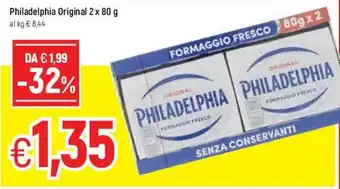 Famila Philadelphia Original 2x80g offerta