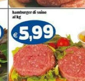 Il Castoro Supermercati Hamburger offerta