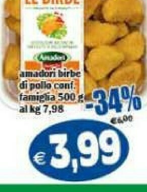 Il Castoro Supermercati Crocchette di pollo offerta