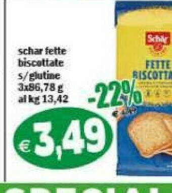 Il Castoro Supermercati Alimenti senza glutine offerta