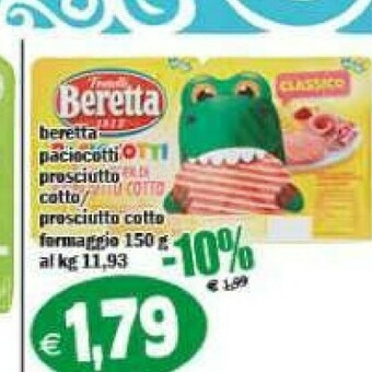 Il Castoro Supermercati Prosciutto cotto offerta