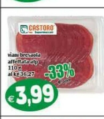Il Castoro Supermercati Salame offerta