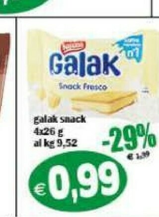Il Castoro Supermercati Snack offerta