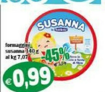 Il Castoro Supermercati Formaggini offerta
