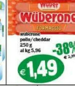 Il Castoro Supermercati Wurstel di pollo offerta