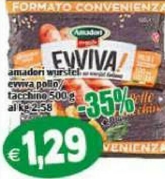 Il Castoro Supermercati Wurstel di pollo offerta