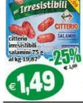 Il Castoro Supermercati Salame offerta