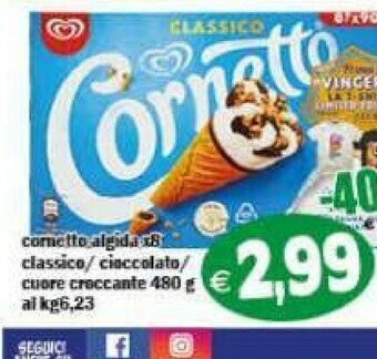 Il Castoro Supermercati Cornetto offerta
