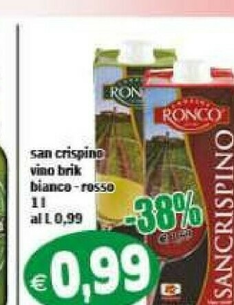 Il Castoro Supermercati Vino offerta