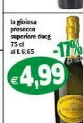 Il Castoro Supermercati Prosecco offerta
