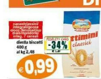 Il Castoro Supermercati Biscotti offerta