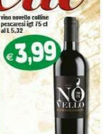 Il Castoro Supermercati Vino rosso offerta