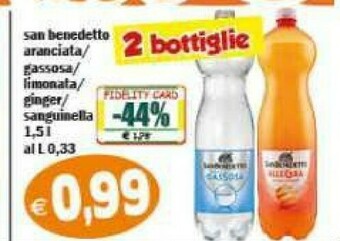 Il Castoro Supermercati Bevande analcoliche offerta