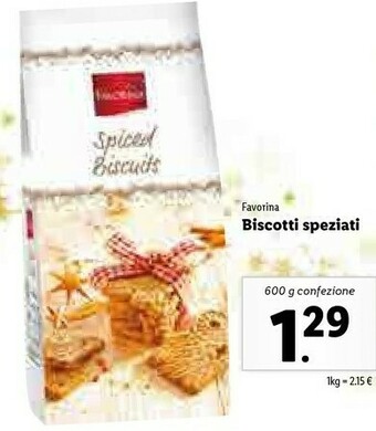Lidl Biscotti offerta