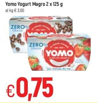 Famila Yomo Yogurt Magro 2x125g offerta