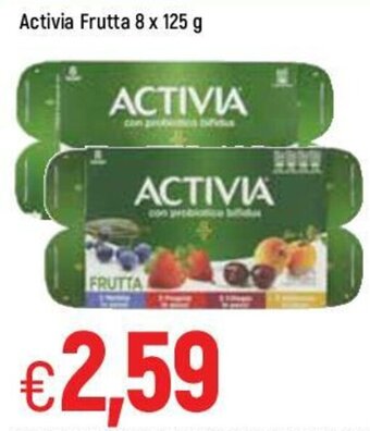 Famila Activia Frutta 8x125g offerta