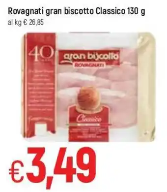 Famila Rovagnati Gran Biscotto Classico 130g offerta