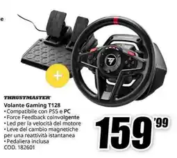 MediaWorld THRUSTMASTER Volante Gaming T128 offerta
