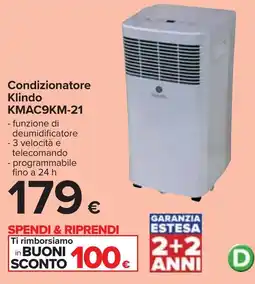Condizionatore Klindo KMAC9KM-21