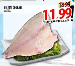 Il Genio Supermercato FILETTI DI ORATA offerta