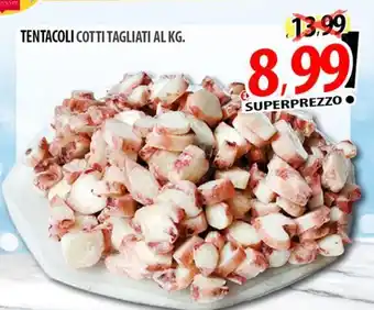 Il Genio Supermercato TENTACOLI COTTI TAGLIATI offerta