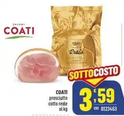 Gruppo di Palo COATI prosciutto cotto reale offerta