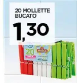 20 MOLLETTE BUCATO