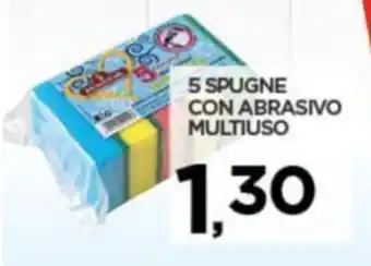 Interspar 5 SPUGNE CON ABRASIVO MULTIUSO offerta