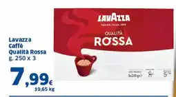 Orizzonte Supermercati Lavazza Caffè Qualità Rossa g. 250 x 3 offerta