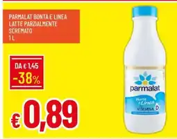 Galassia PARMALAT BONTÀ E LINEA LATTE PARZIALMENTE SCREMATO 1L offerta